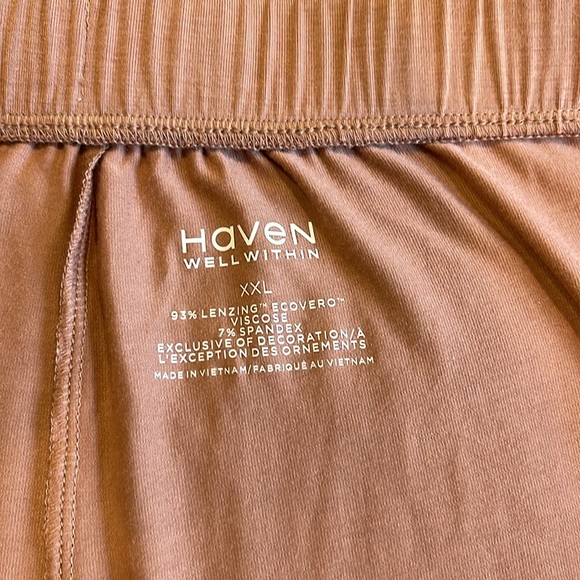 Haven Well Within Wide Leg Pajama Pants with Relaxed Silhouette, size xxl - Picture 7 of 10